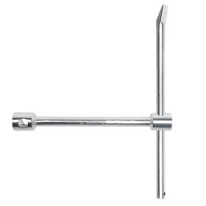 Ключ баллонный кованый 32х30мм с воротком 400мм (ATAB013)