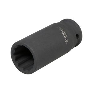 Головка ударная торцевая 1/2"DR двенадцатигранная 24мм L=78мм (ATAS153)