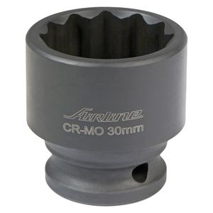 Головка ударная торцевая 1/2"DR двенадцатигранная 30мм, L=42мм (AT-IS12-46)