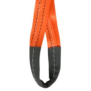 Трос VIP буксировочный усиленный (лента) 5т, 5м, 2 металл.шакла, мешок (ATWP002)