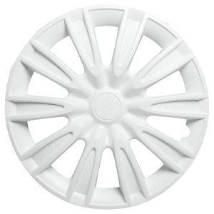 Колпаки колесные 14" "Торнадо", белый, карбон, компл. 2 шт. (AWCC-14-08)
