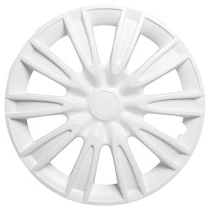 Колпаки колесные 14" "Торнадо", белый, карбон, компл. 2 шт. (AWCC-14-08)