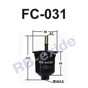 Фильтр топливный fc031 Rb-Exide