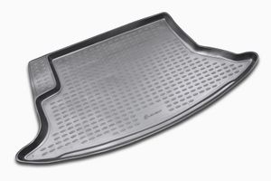 Коврик в багажник для CHEVROLET NIVA 2009-2020, LADA NIVA I, Travel 2020-?, внедорожник , 1 шт. (полиуретан) / Шевроле Нива