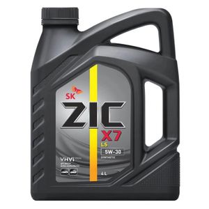 ZIC X7 LS 5W-30, 4л. Моторное масло