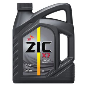 ZIC X7 5W-40, 4л. Моторное масло 162662 Zic