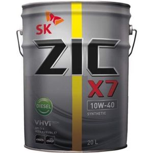 ZIC X7 Diesel 10W-40, 20л. Моторное масло