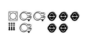 Монтажный комплект, система выпуска