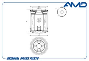Фильтр масляный 26300-42040/AMD.FL16 AMD amdfl16 AMD