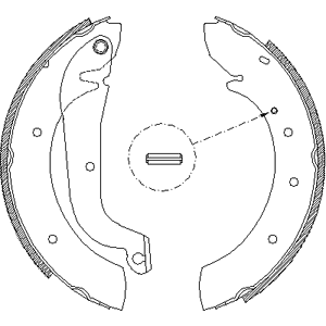 Комлект тормозных накладок 4178.00 Remsa