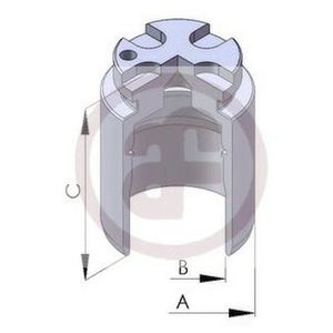 Поршень заднего суппорта для Ford Mondeo II 1996-2000 d02548 Seinsa/Autofren