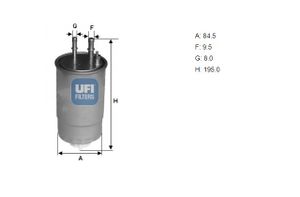 Фильтр 24one0b Ufi