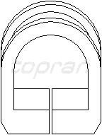 Втулка рулевой рейки для Seat Cordoba 1999-2002 102803755 Hans Pries