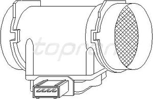 Расходомер воздуха (массметр) для Opel Vectra B 1999-2002 205634756 Hans Pries