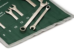 511081 Набор ключей комбинированных - 8 шт. (8,9,10,12,13,14,17,19 мм) планшет тетрон.