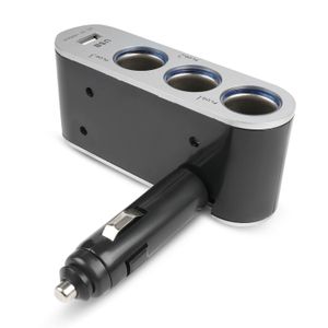 Разветвитель прикуривателя AVS 12/24 (на 3 выхода+USB) CS312U
