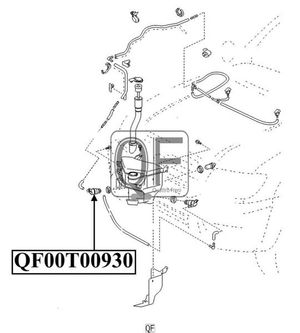 Моторчик омывателя QF00T00930 Quattro Freni