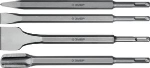 ЗУБР  БУРАН, 4 шт, 250 мм, SDS-plus, набор зубил, Профессионал (29360-H4)