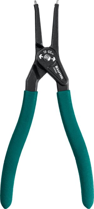 KRAFTOOL  180 мм, прямые губки, внешний, съемник стопорных колец (22812-3)