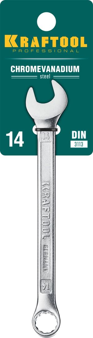KRAFTOOL  14 мм, комбинированный гаечный ключ (27079-14)