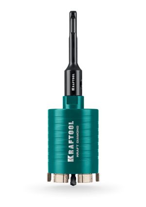 KRAFTOOL  DIAMOND d 72 мм (М16; рабочая глубина 75 мм, лазерная сварка), Алмазная Коронка для подрозетников (29820-72)