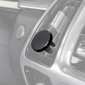 Держатель телефона на дефлектор магнитный SKYWAY круглый металл