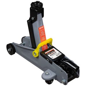 Домкрат гидравлический подкатной 2,3т h 135-340мм SKYWAY в кейсе