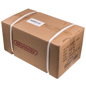 Домкрат гидравлический подкатной  2т h 148-400мм SKYWAY для внедорожников в кейсе