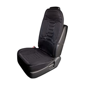 Подогрев сиденья со спинкой  SKYWAY с терморегулятором (2 режима) 116х52см 12V  Черный