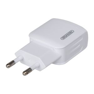 Зарядное устройство (адаптер) 220V 12W USB (2.4A) SKYWAY белый