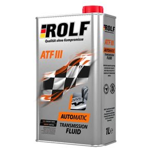Масло ROLF ATF III 1л пластик