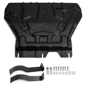 Защита картера + КПП + комплект крепежа, AutoMax, Сталь, Skoda Octavia 2017-, V - 1.4 1.8 1.6/Skoda Octavia 2013-2017, V - 1.4 1.8 1.6