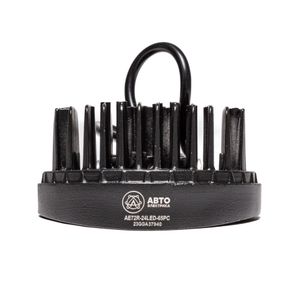 Фара светодиодная дополнительная, круглая 115*65*142, рассеянный свет, 24 диодов, крепление по центр ae72r24led65pc Автоэлектрика Фара светодиодная дополнительная, круглая 115*65*142, рассеянный свет, 24 диодов, крепление по центр ae72r24led65pc Автоэлектрика