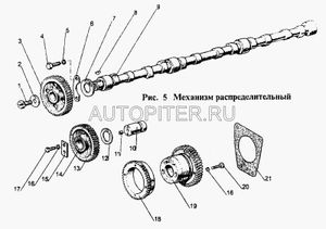 Шестерня привода МТЗ дв.Д-260 компрессора 260-1006316, НЧ, шт 2601006316 МТЗ