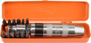 отвертка ударно-поворотная (12насадок S2;метал.футляр) АвтоDело PRO (40013)