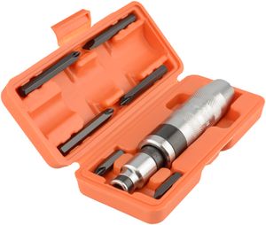 отвертка ударно-поворотная (6насадок S2;пластик.футляр) АвтоDело PRO (40016)