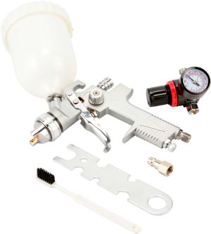 краскопульт HVLP верхн.бачок 0,6л (АвтоDело) 42350