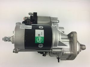 Стартер редукторный 24В 9.0 (4,5) кВт 11010082М,SLOVAK на двиг.ЯМЗ-533,534,536 с доп.реле  z=9,m=3mm 11010082m Slovak