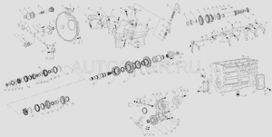 Шестерня 6-ой передачи Фотон (Foton)-1061 6462611b Foton