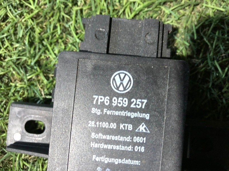 Б/У 7P6959257 блок управления сидением Volkswagen Touareg, Произ-ль - Volkswagen, В отличном состоян by4d8656 Б/У запчасти