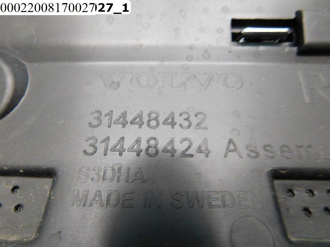 Б/У 39843060 Накладка двери задней правой Volvo XC90 2015- BY600022008170027 Б/У запчасти