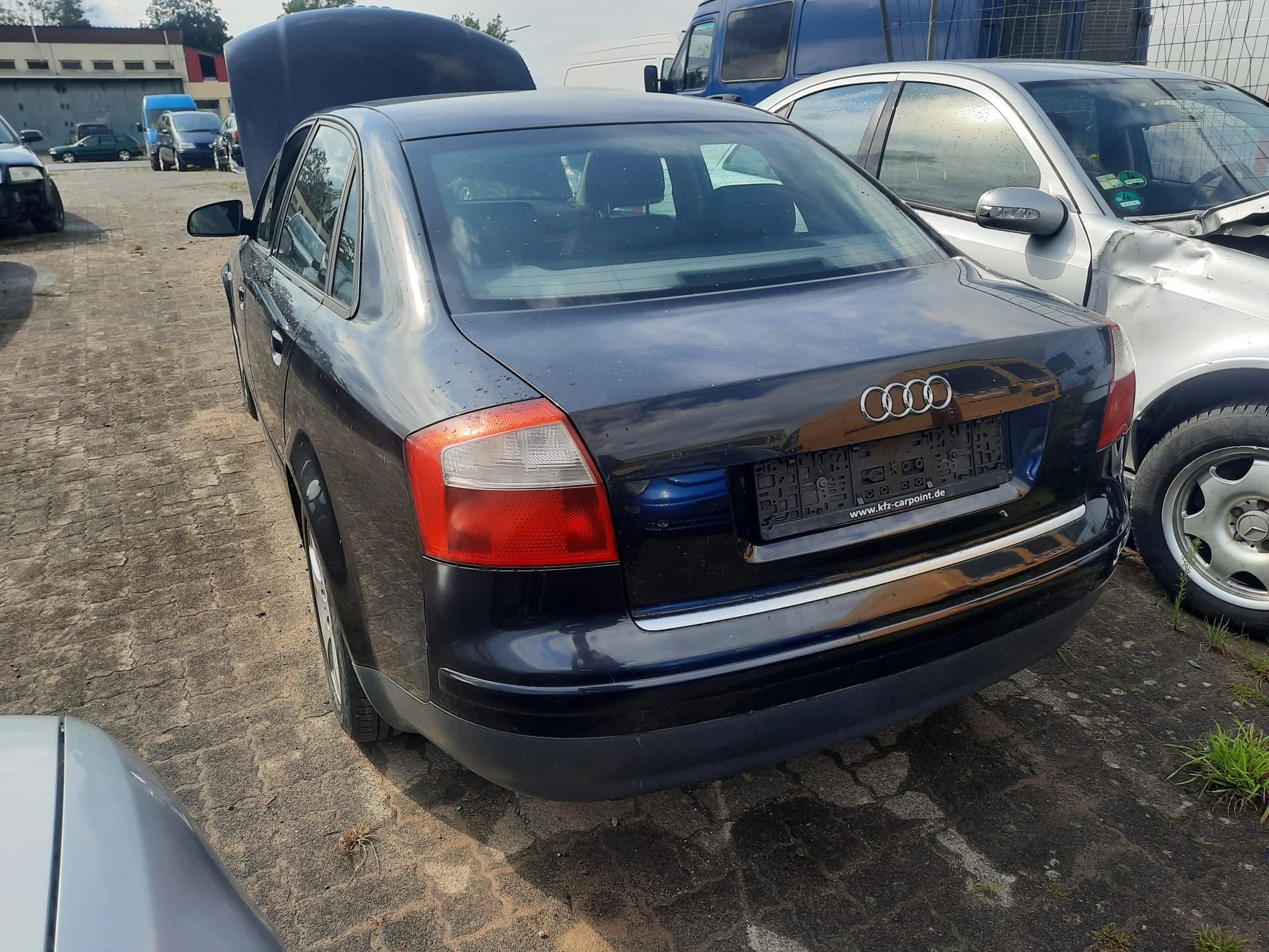 Б/У 4B0145156 Ручка двери наружная передняя правая Audi A4 B6 (2000-2006)  Проверочный срок устанавл bu6a1889439 Б/У запчасти