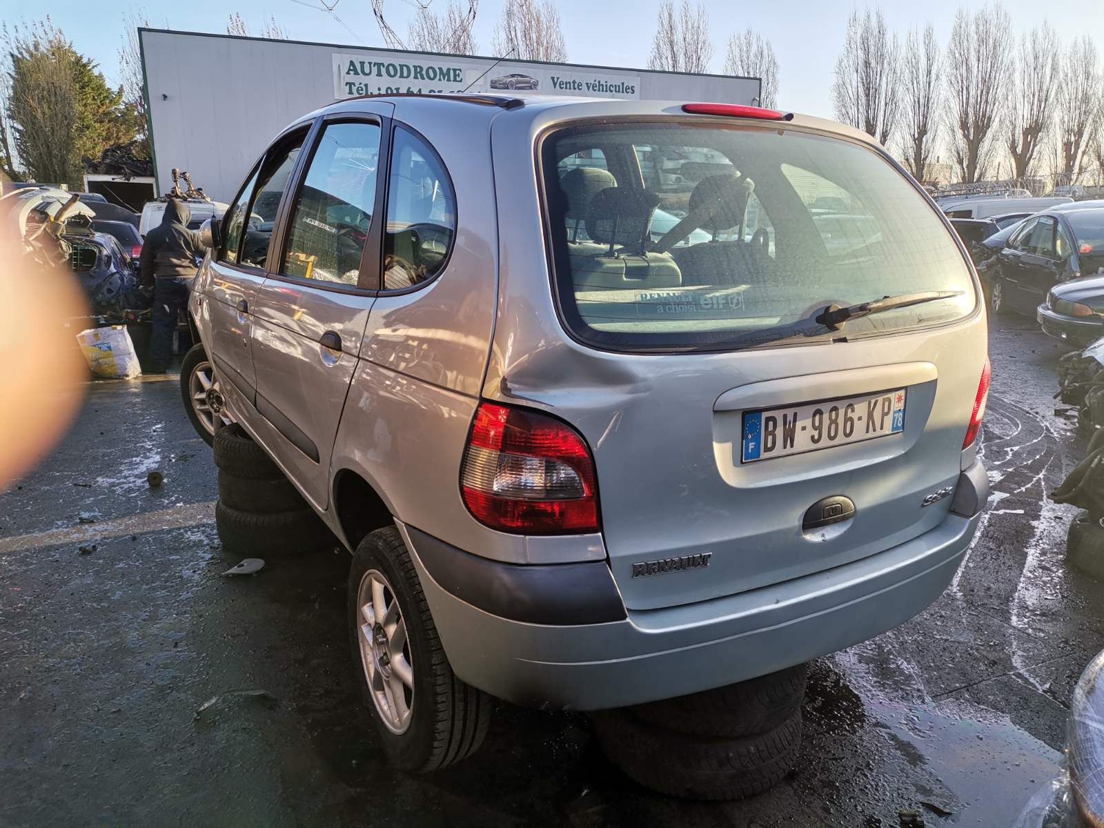 Б/У 926005849R Компрессор кондиционера RenaultScenic 1 (1996-2003) by9g1474977 Б/У запчасти