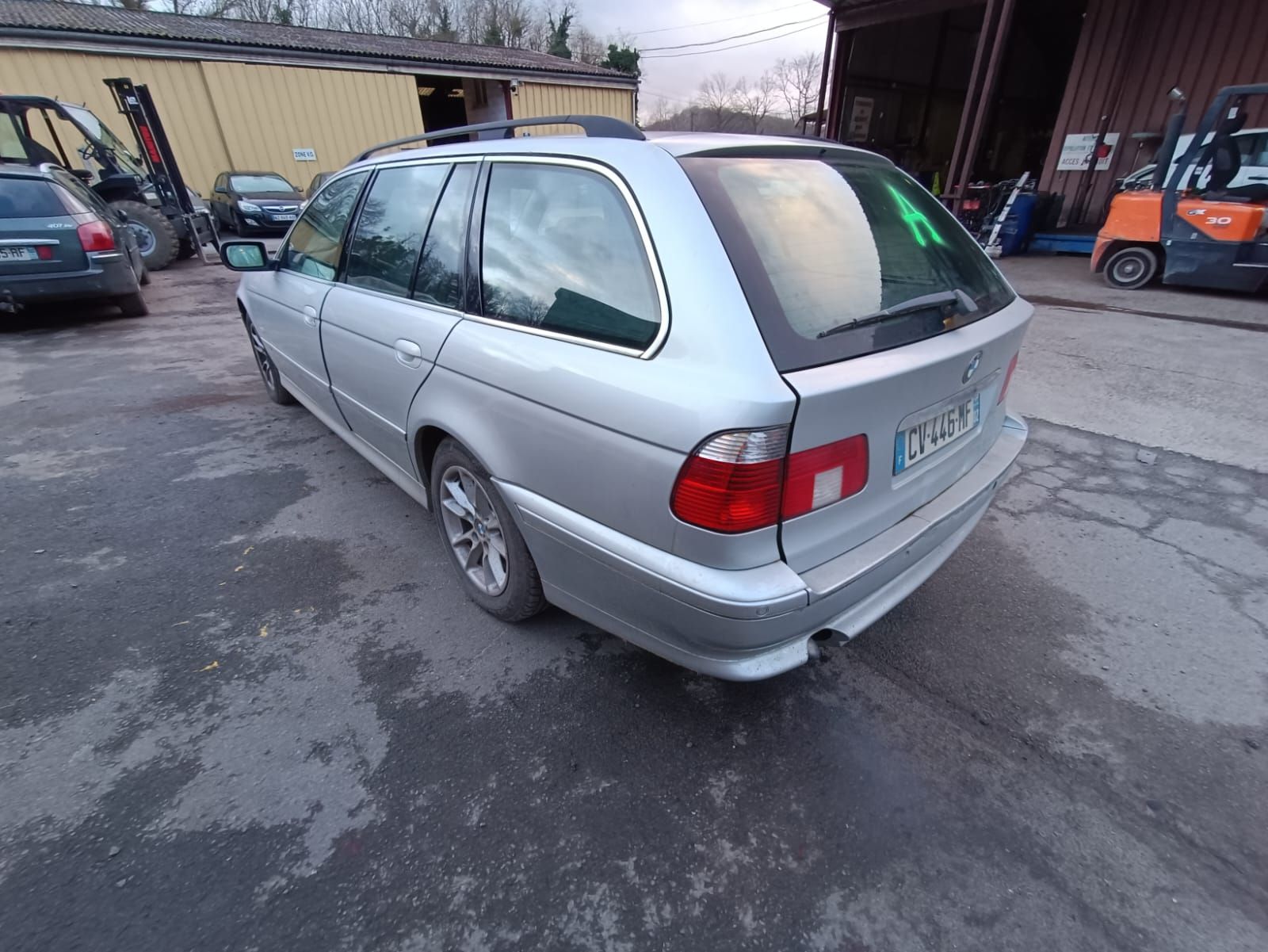 Б/У 33326767831 Рычаг задней подвески BMW 5-Series (E39) (1995-2004) порван пыльник шаровой,дефект с bu6a1815118 Б/У запчасти