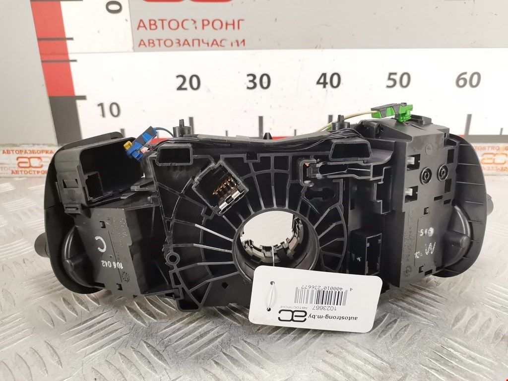 Б/У 7701069597 Переключатель поворотов и дворников (стрекоза) Renault Scenic 2 (2003-2009) со шлейфо bu6a1023667 Б/У запчасти