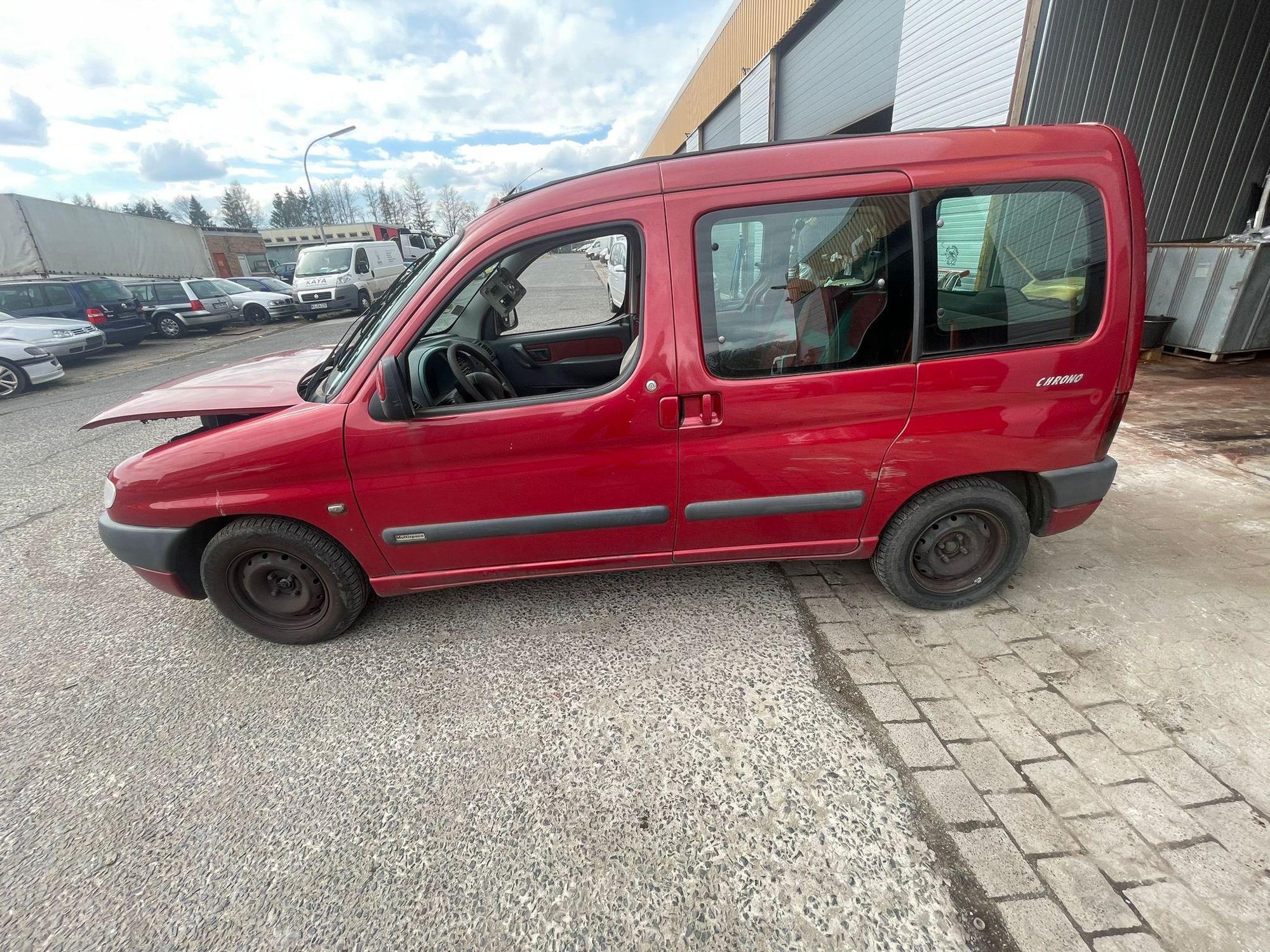 Б/У 7410CH Бампер задний Berlingo 1 (1996-2012) глубокие царапины, потертости, сломано крепление, не by9a1786866 Б/У запчасти