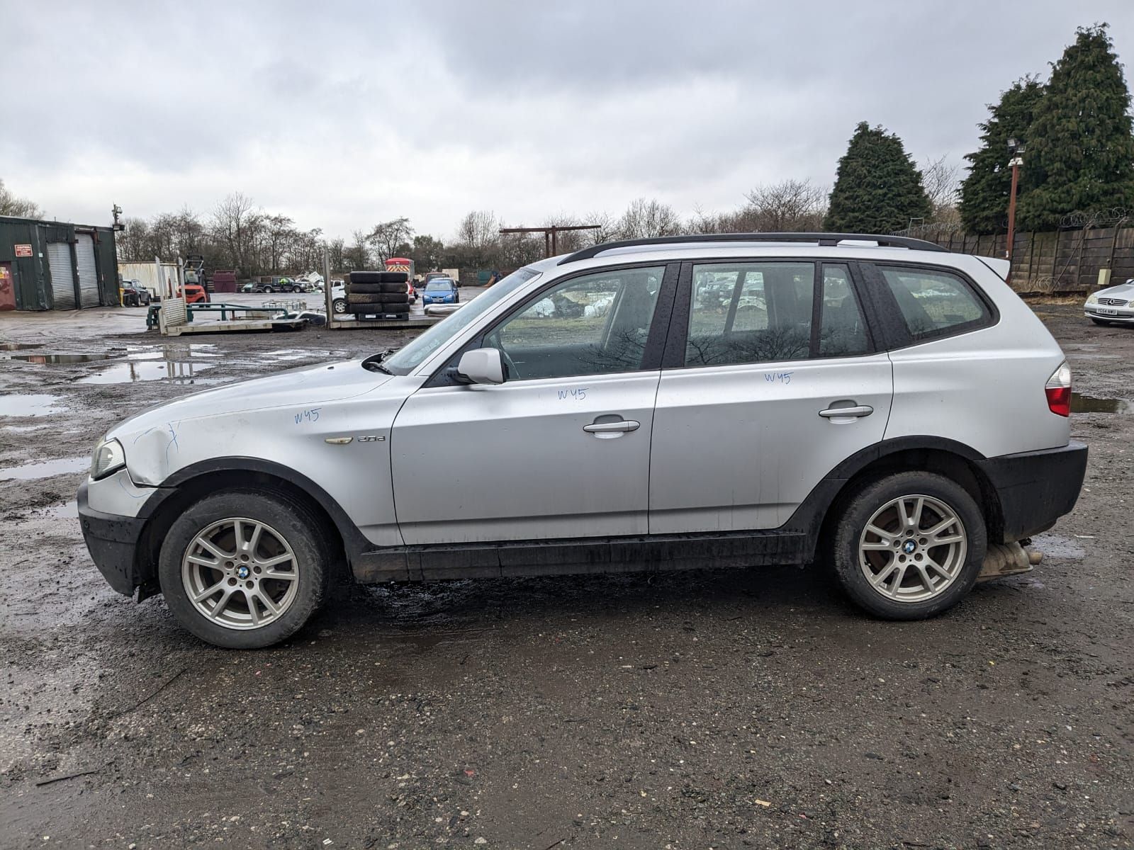 Б/У 34416851439 Механизм ручного тормоза BMW X3 (E83) (2003-2010)  Проверочный срок устанавливается bu6a2103928 Б/У запчасти