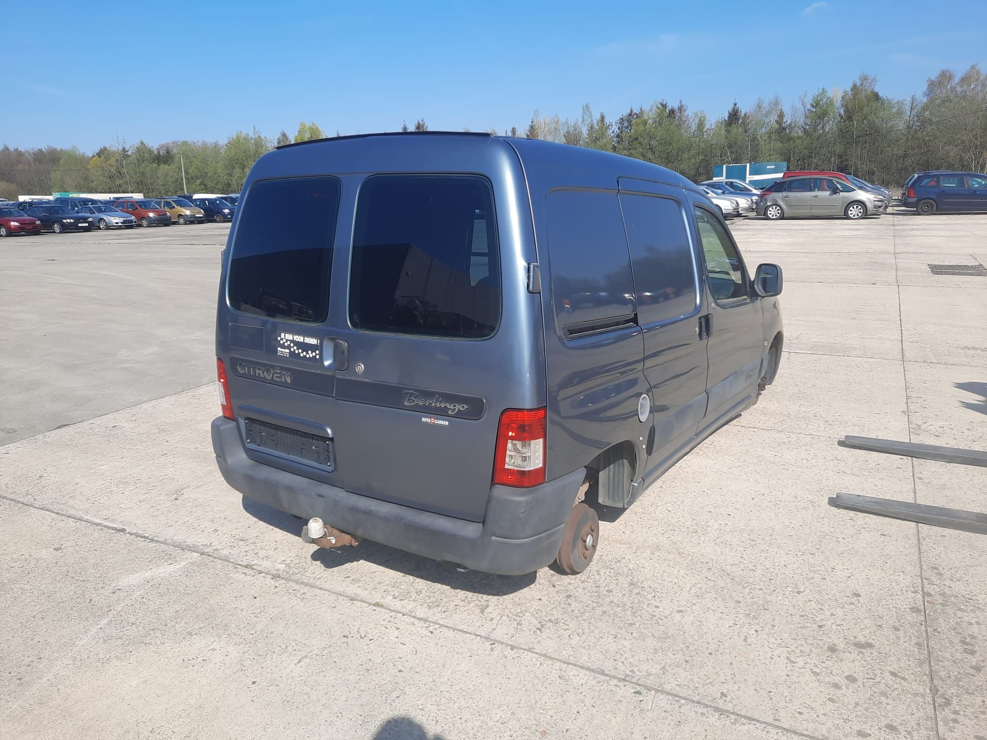 Б/У 9002T9 Дверь передняя левая CitroenBerlingo 1 (1996-2012) by9g1776084 Б/У запчасти