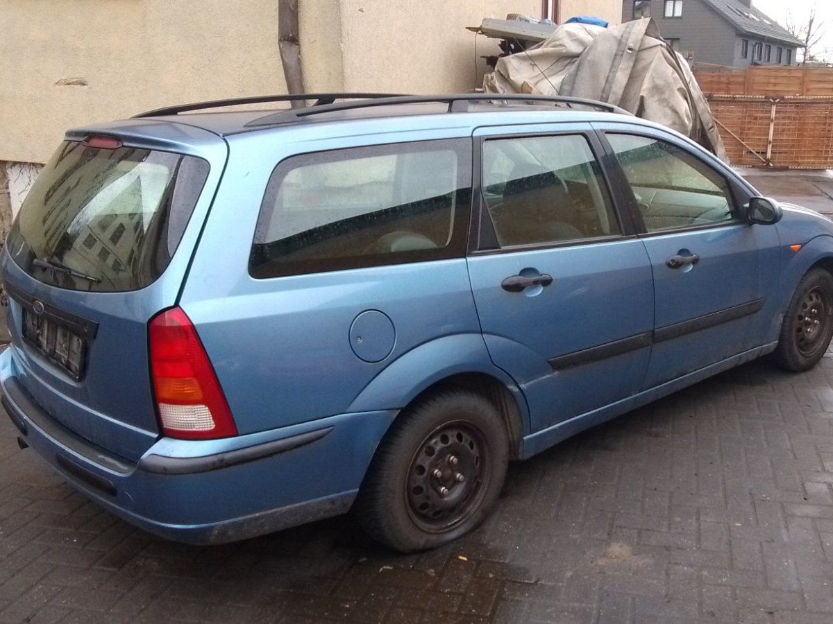 Б/У 1107182 Ручка двери наружная задняя правая Ford Focus 1 (1998-2005) потерта Проверочный срок уст bu6a1796866 Б/У запчасти