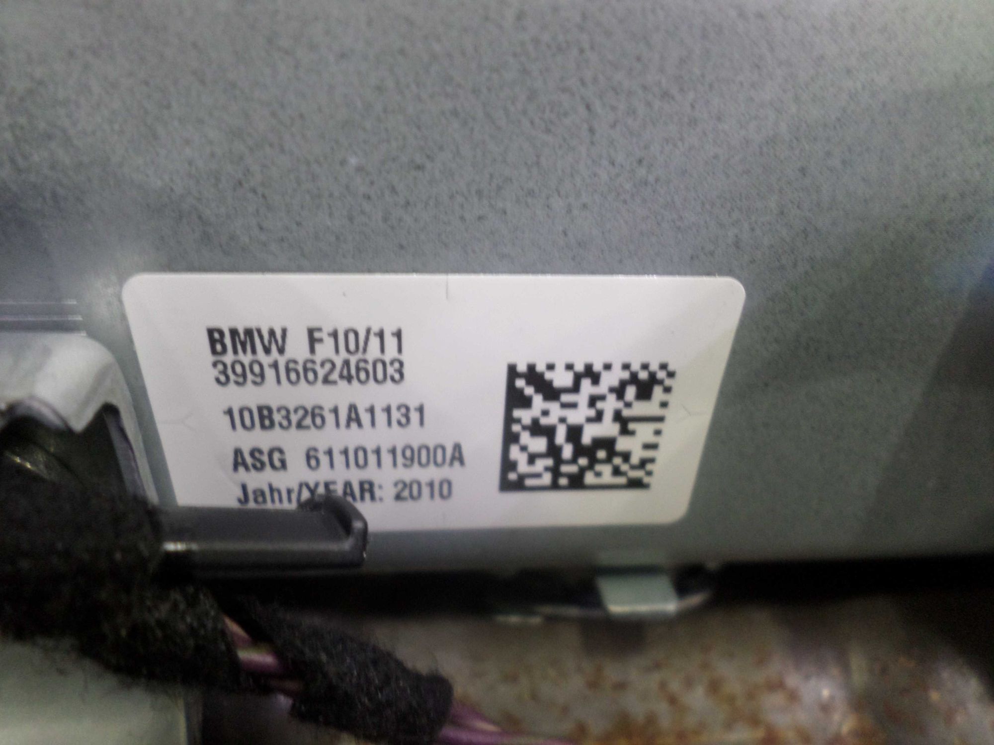 Б/У 51459207381 Торпедо (парприз панель приборов панель передняя) BMW 5-Series (F07/F10/F11/F18) АРТ buq183100145920 Б/У запчасти
